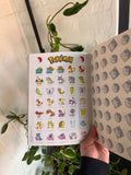 Vintage 1999 Pokemon Schoolastic Compete With All 150 Stickers Book