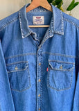 Vintage 90s Levi’s Red Tab Denim Button Up Shirt