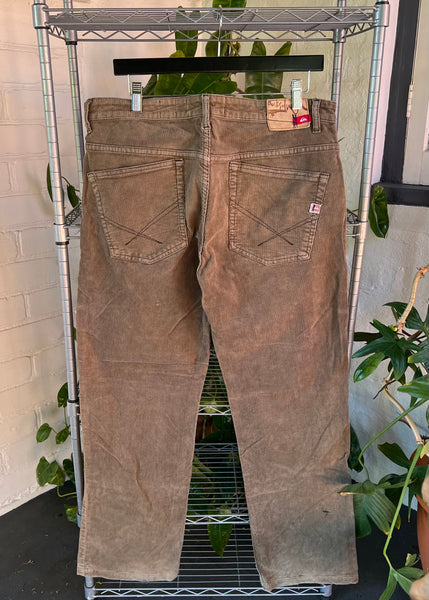 Vintage Y2K Quiksilver Corduroy Surf Pants