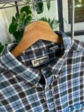 Vintage Y2K Breakaway Plaid Button Up Shirt