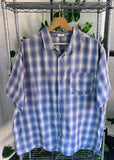 Pre-Loved Insight Ghost Flanel Short Sleeve Button Up Shirt