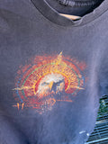 Vintage 1996 Harley Davidson Belmont Ohio Eagle Long Sleeve T-shirt
