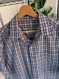 Vintage 90s Plaid Button Up Shirt
