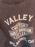 Vintage 1996 Harley Davidson Belmont Ohio Eagle Long Sleeve T-shirt