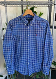 Vintage Ralph Lauren Ladies Plaid Button Up Shirt