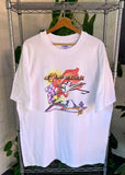 Vintage 1996 Gold Rush Exercise America T-shirt