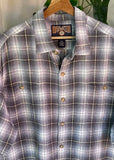 Vintage 90s Dultah Trading Plaid Button Up Shirt