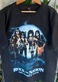 Vintage KISS Rock The Nation World Tour 2004 T-shirt