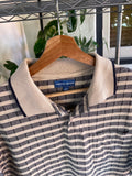 Vintage Tweed River Striped Polo
