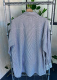 Vintage Tom Jeans Union Made Striped Button Up Shirt