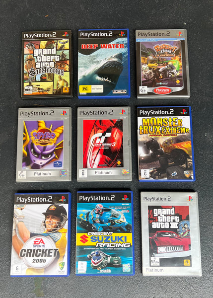 Vintage Ps2 PlayStation 2 Game lot x9