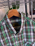 Vintage Off Road Plaid Button Up Shirt