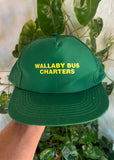 Vintage 90s Wallaby Bus Charters Hat