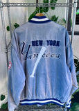 Vintage 90s Rare Campri TeamLine New York Yankees Satin MLB Jacket