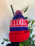 Vintage 90s Western Bulldogs AFL Beanie