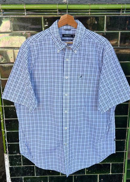 Vintage Nautica Button Up Shirt