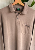 Vintage Diadora Long Sleeve Polo