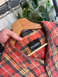 Vintage Y2K Stussy Plaid Button Up Shirt