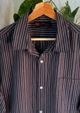 Vintage Y2K Urban Equipment Striped Button Up Shirt