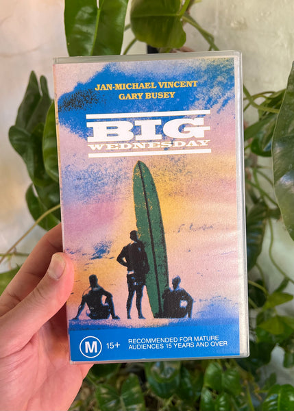 Vintage 1997 Release of 1978 Big Wednesday Surf Movie VHS Video Tape