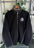 Vintage Y2K Collingwood Magpies Fleece AFL Jacket