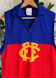 Vintage 1980s Fitzroy Football Club Rare Knit #2 by Sherwood Royal Footy Jersey Guernsey