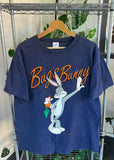 Vintage 1995 Bugs Bunny California Striped T-shirt