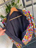 Vintage 80s Bec Pierce ‘Colours of Australia’ Art Print Reversible Jacket