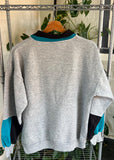Vintage 80s Hush Puppies Collard Crewneck Jumper
