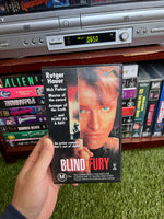 Vintage 1990 Blind Fury VHS Tape