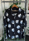 Pre-Loved Stussy Dice Button Up Shirt