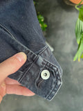Pre-Loved Levi’s Masonic Patch Button Down Overshirt / Jacket