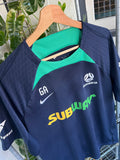 Pre-Owned 2022 Nike Socceroos Australia Coach Graham Arnold Training Soccer Jersey
