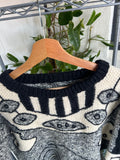 Vintage 90s Art Knit Jumper