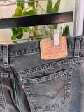 Vintage 2002 Levi’s 502 Faded Black Denim Jeans
