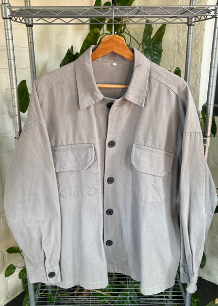 Vintage Button Down Work Wear Jacket