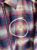 Vintage 90s Flano Plaid Jacket