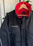 Vintage Nautica Competition Reversible Fleece Jacket