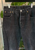 Vintage 2008 Levi’s 501 Black Denim Jeans