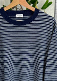 Vintage 90s Santa Barbara Polo & Racquet Club Striped Jumper