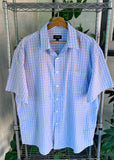 Vintage Du Maurier Plaid Short Sleeve Button Up Shirt