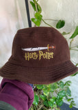 Vintage 2003 Harry Potter Fleece Bucket Hat