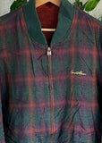 Vintage 90s Arnold Palmer Reversible Plaid Jacket