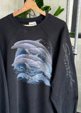 Vintage 90s Dolphin Seaside Oregon Jumper