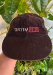 Vintage 90s DKNY Corduroy Hat
