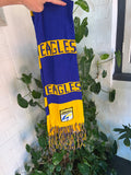 Vintage 90s West Coast Eagles AFL Scarf