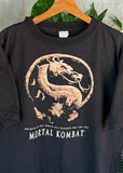 Vintage 1995 Mortal Kombat Rare Movie Promo T-shirt
