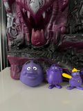 Vintage 90s McDonald’s Grimace Toys x 4 Lot