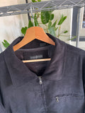 Vintage 90s Roger David Suede Harrington Parka Jacket