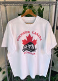 Vintage 90s Discover Canada London T-shirt